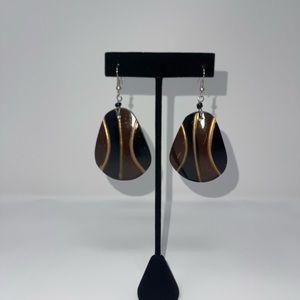 Ethnic Handmade Coconut Shell Earrings